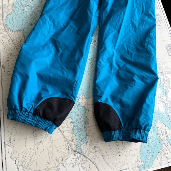 Vintage 90s Bright Blue Columbia Snow Pants - Picture 3 of 10